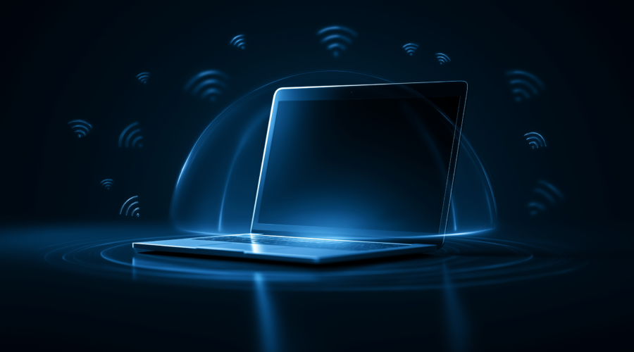 IT Support WIFI Internet Security Shield